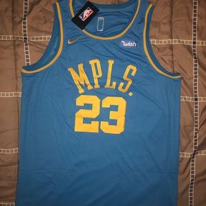 Lakers Lebron James Swingman MPLS Jersey